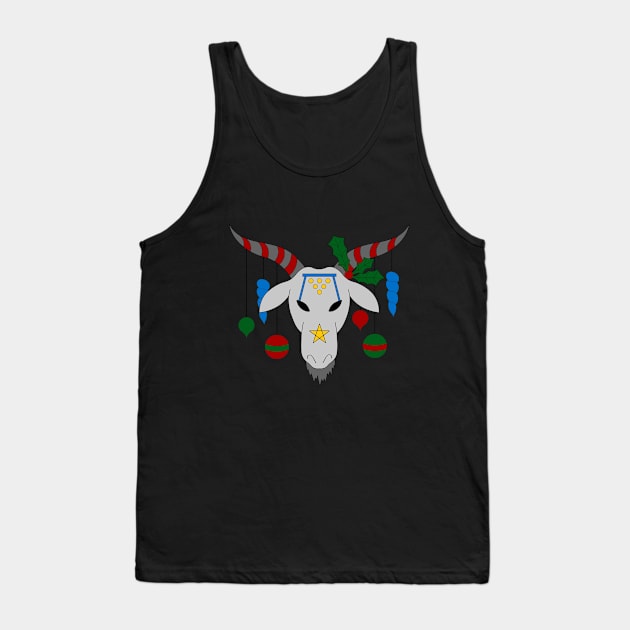 Yule Goat Tank Top by Jaq of All